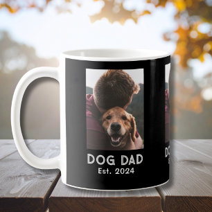 Caneca De Café Foto de Dog Dad Estabelecido