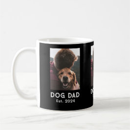 Caneca De Café Foto de Dog Dad Estabelecido