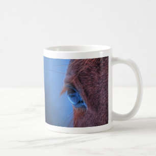 Caneca De Café Foto de Equino Chestnut Horse