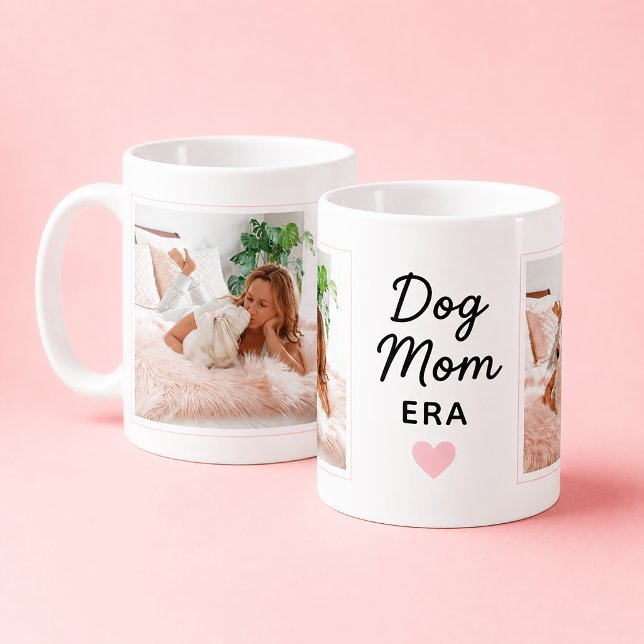 Caneca De Café Foto de estimação personalizada da Era da Mãe de C (Criador carregado)
