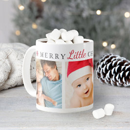 Caneca De Café Foto de Floco de Neve de Natal Alegre