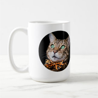 Caneca De Café Foto de Gato Personalizada com Texto | Presente Pe