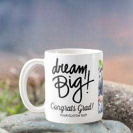 Caneca De Café Foto de grande Formando personalizado do Sonho de 