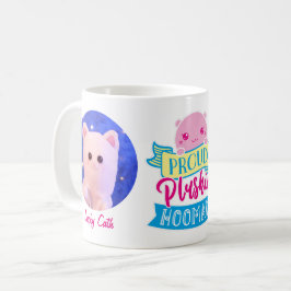 Caneca De Café Foto de Hooman Plushie Orzonalizada Cute