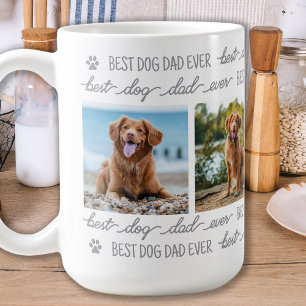Caneca De Café Foto de Pai de Cão Personalizado