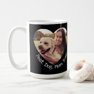 Caneca De Café Foto De Pet Divertida Personalizar O Melhor Cão Q