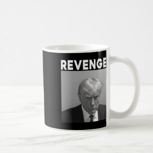Caneca De Café Foto de Trump Preso - Vingança - trump 2025 - Pro