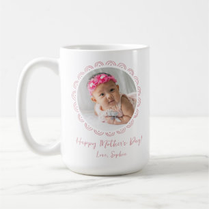 Caneca De Café Foto do Bebê Dia das Mães