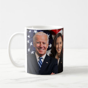 Caneca De Café Foto do Coletor Eleitoral Biden Harris 2020