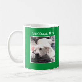 Caneca De Café Foto do Descanso Cão Cansado Próximo ao Melhor Ami