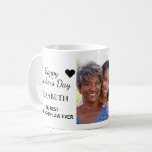 Caneca De Café Foto do Dia de as mães Feliz da Mãe em Direito