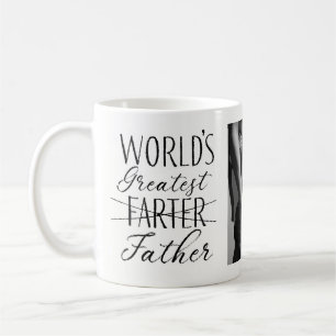 Caneca De Café Foto do maior Dia de os pais do mundo