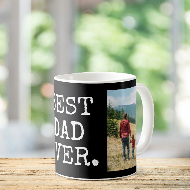 Caneca De Café Foto do Melhor Pai 2 (Criador carregado)