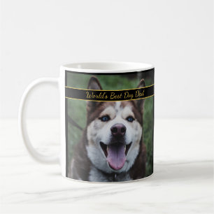 Caneca De Café Foto do Melhor Pai de Cachorro do Mundo