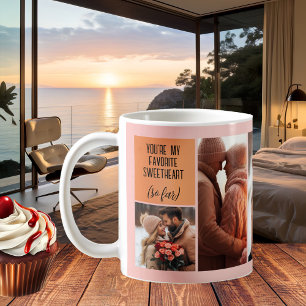 Caneca De Café Foto do Namorada Engraçado Sweetheart