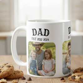 Caneca De Café Foto do Papai Est 3