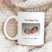 Foto do Primeiro Dia de as mães Novo Bebê