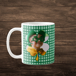 Caneca De Café Foto do revólver do dia de Patrick