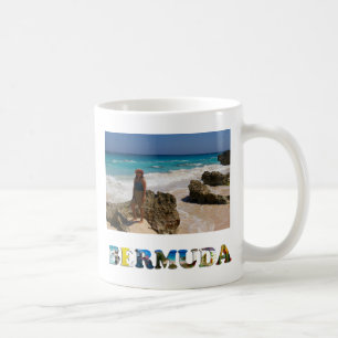 Caneca De Café Foto do Viagem de Férias das Bermudas Crie