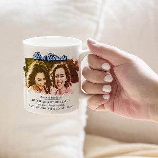 Caneca De Café Foto dos melhores amigos