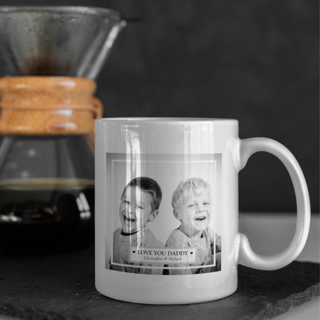 Caneca De Café Foto e mensagem personalizadas (Criador carregado)