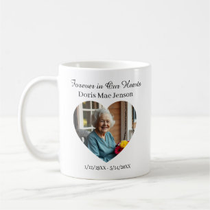 Caneca De Café Foto e Poema Memorial Sentimental
