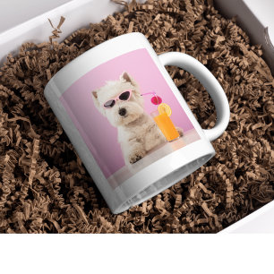 Caneca De Café Foto e Texto Personalizados de Animal de Estimação