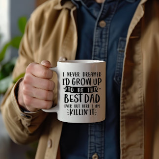 Caneca De Café Foto engraçada personalizada do melhor pai do mund