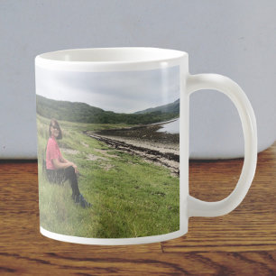 Caneca De Café Foto favorita em um mug