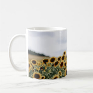 CANECA DE CAFÉ FOTO FECHADA DE FLORES