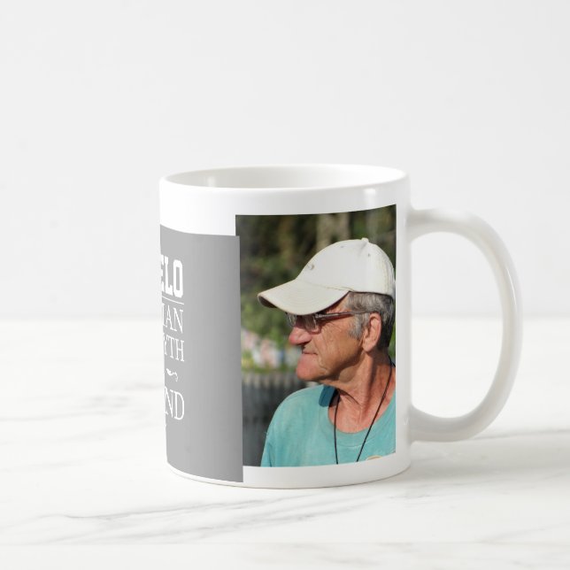 Caneca De Café Foto feita sob encomenda Abuelo a legenda (Direita)