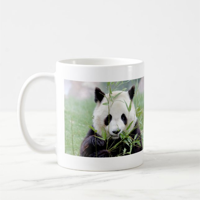 Caneca De Café Foto-gigante panda, animais 0004. (Esquerda)