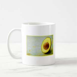 Caneca De Café Foto "Half Avocado". Compre agora