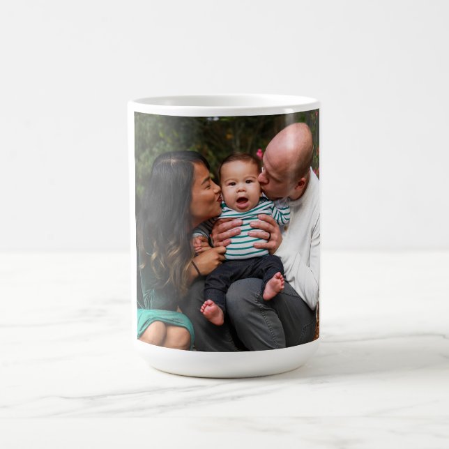 Caneca De Café Foto Personalizada (Centro)