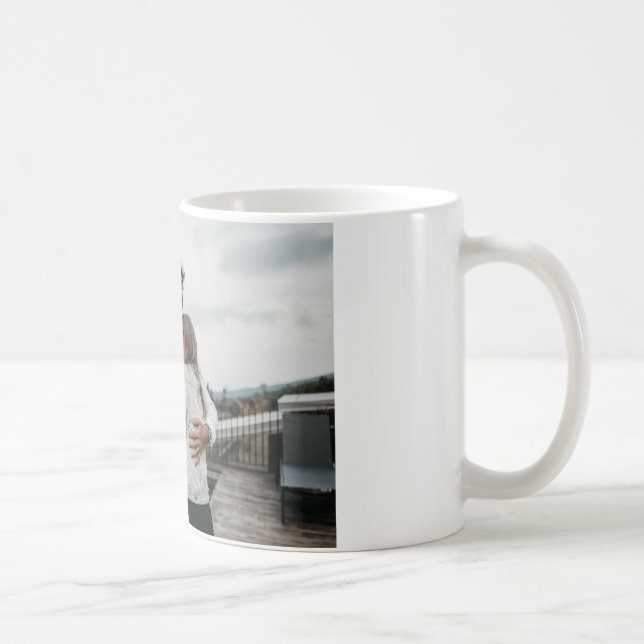 Caneca De Café Foto Personalizada (Direita)