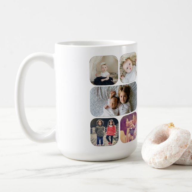 Caneca De Café Foto personalizada 13 (Com Donut)