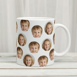 Caneca De Café Foto personalizada com o rosto | Presente personal