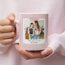 Foto personalizada da melhor mãe | Cor de Rosa
