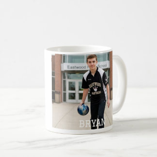 Caneca De Café Foto Personalizada da Turma de 2026 de Boliche