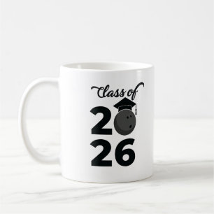 Caneca De Café Foto Personalizada da Turma de 2026 de Boliche