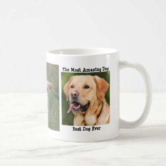 Caneca De Café Foto personalizada de cão - Melhor Cachorro Nunca