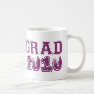 Caneca De Café Foto personalizada de classe roxa de graduação ano