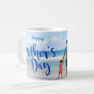 Caneca De Café Foto PERSONALIZADA Dia de os pais feliz