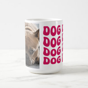 Caneca De Café Foto Personalizada do Pai de Cachorro Retroativo