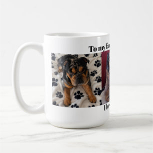 CANECA DE CAFÉ FOTO PERSONALIZADA DO PAI DO CÃO