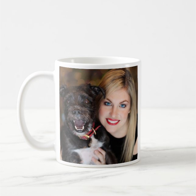 Caneca De Café Foto Personalizada Dupla Face  (Esquerda)