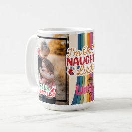 Caneca De Café Foto Personalizada E Bonita Para O Natal Da Lista 