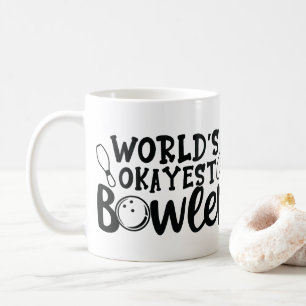 Caneca De Café Foto Personalizada "Melhor Jogador de Boliche do M