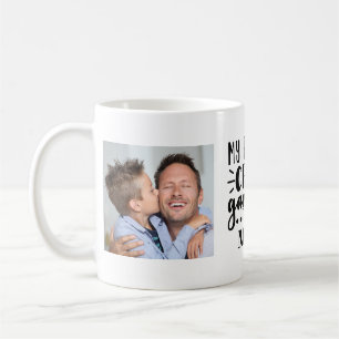 Caneca De Café Foto Personalizada Meu Filho Favorito Me Deu Isto