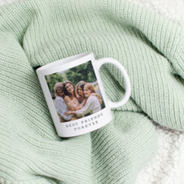 Caneca De Café Foto Personalizada Personalizada dos Melhores Amig